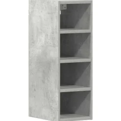 Armoires & Meubles De Rangement-vidaXL Armoire suspendue "Riga" 20 x 29,5 x 60 cm Bois d'ingénierie Gris béton