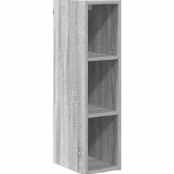 Armoires & Meubles De Rangement-vidaXL Armoire suspendue avec stockage Gris Sonoma 20 x 29,5 x 80 cm Sonoma gris