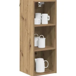 Armoires & Meubles De Rangement-vidaXL Armoire suspendue Chêne artisanal 30 x 29,5 x 80 cm Ch&ecirc;ne artisanal
