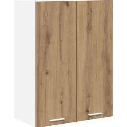 Armoires & Meubles De Rangement-vidaXL Armoire suspendue avec stockage Chêne artisanal 60 x 31 x 80 cm Ch&ecirc;ne artisanal