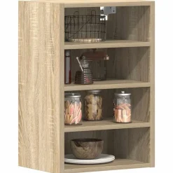 vidaXL Armoire suspendue "Riga" Chêne Sonoma 40x29,5x60cm Bois d'ingénierie