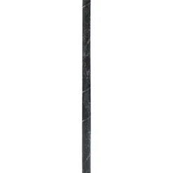 Arts & Loisirs-vidaXL Autocollant auto-adhésif pour meuble marbré 90x500 cm PVC Noir