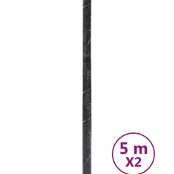 vidaXL Autocollants auto-adhésifs pour meuble marbré 90x500cm PVC