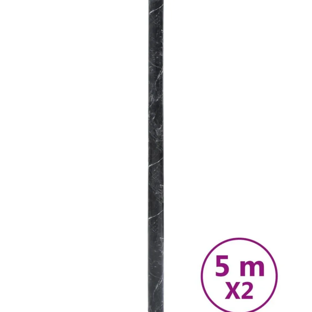 vidaXL Autocollants auto-adhésifs pour meuble marbré 90x500cm PVC