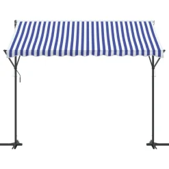 vidaXL Auvent autoportant 300x300 cm tissu et acier