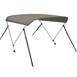 vidaXL Auvent bimini à 2 arceaux 150x120x110 cm