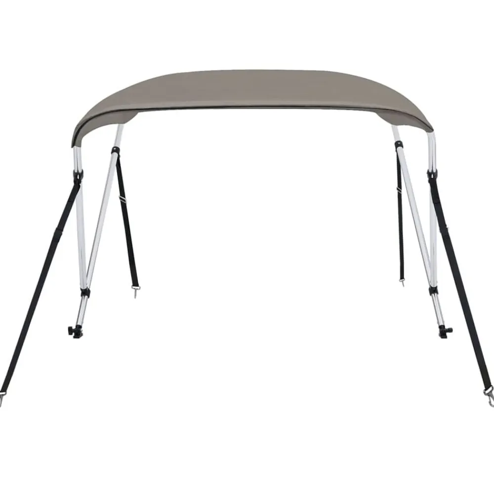 vidaXL Auvent bimini à 2 arceaux 150x120x110 cm