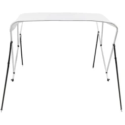 Pièces Détachées Pour Véhicules-vidaXL Auvent bimini à 3 arceaux 183x140x137 cm Blanc