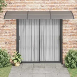 vidaXL Auvent de porte 300x75 cm Polycarbonate