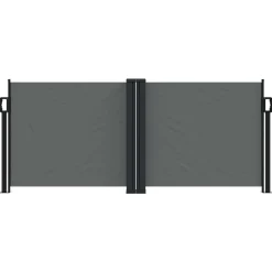 vidaXL Auvent latéral rétractable 100x600 cm