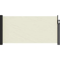 vidaXL Auvent latéral rétractable crème 100x300 cm