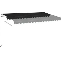 vidaXL Auvent rétractable automatique 400x350 cm