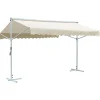 vidaXL Auvent sur pied 4x3 m Crème