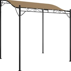 vidaXL Auvent 2x2,3 m 180 g/m² tissu et acier