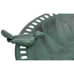 Décorations-vidaXL Bain pour oiseaux avec oiseau décoratif