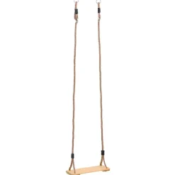 vidaXL Balançoire à planche 200 cm Bois de pin solide