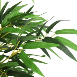 Décorations-vidaXL Bambou artificiel 760 feuilles 120 cm vert