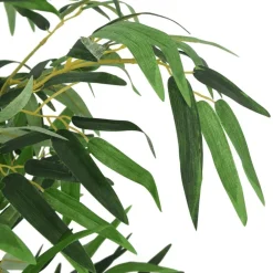 Décorations-vidaXL Bambou artificiel 380 feuilles 80 cm vert