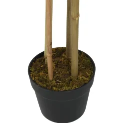 Décorations-vidaXL Bambou artificiel 380 feuilles 80 cm vert