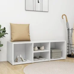 vidaXL Banc à chaussures 105x35x35 cm Aggloméré