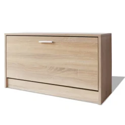Produits Ménagers-vidaXL Banc à chaussures 80x24x45 cm Chêne Ch&ecirc;ne