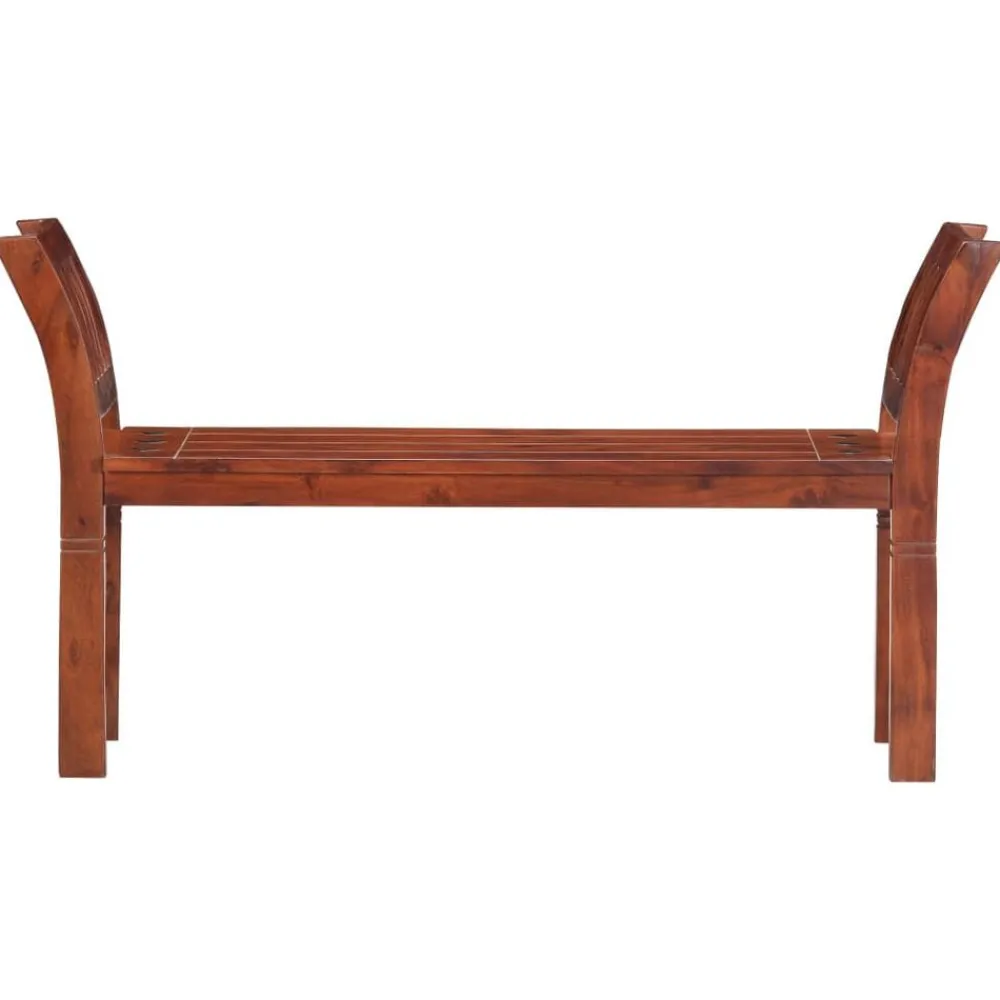 vidaXL Banc 111 cm Bois d'acacia solide