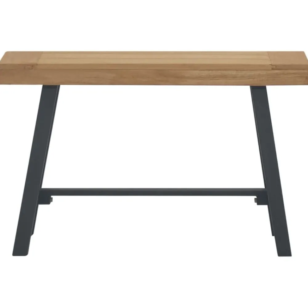 vidaXL Banc 80 cm Bois massif de teck