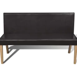vidaXL Banc 139,5 cm Similicuir