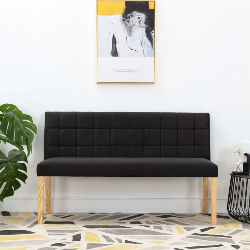 vidaXL Banc 140 cm Velours