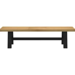 vidaXL Banc à manger NOAIN pieds en forme de A 180x40x45 cm massif pin