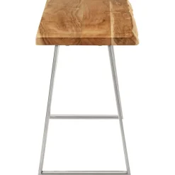 vidaXL Banc avec bord vivant 105 cm bois d'acacia massif