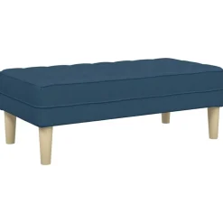 vidaXL banc avec coussin 113 x 57 x 39 cm tissu