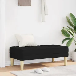 vidaXL banc avec coussin 113 x 57 x 39 cm tissu