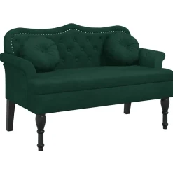 vidaXL Banc avec coussins 120,5x65x75 cm Velours