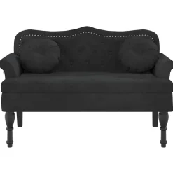 vidaXL Banc avec coussins 120,5x65x75 cm Velours