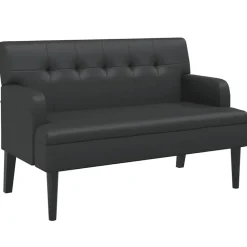 vidaXL Banc avec dossier 112x65,5x75 cm Similicuir