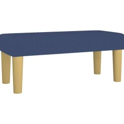 Bancs-vidaXL Banc 70x30x30 cm Tissu Bleu