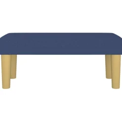 Bancs-vidaXL Banc 70x30x30 cm Tissu Bleu