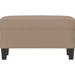 Bancs-vidaXL Banc 70x35x41 cm Similicuir Cappuccino