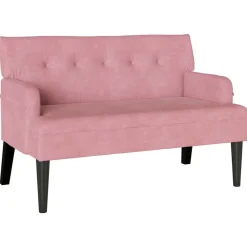 vidaXL Banc Chesterfield 112 x 65,5 x 75 cm Velours