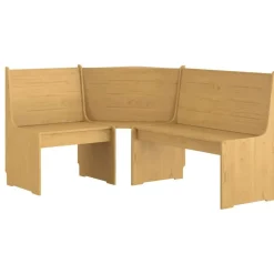 vidaXL Banc d'angle REINE 151 cm bois de pin solide