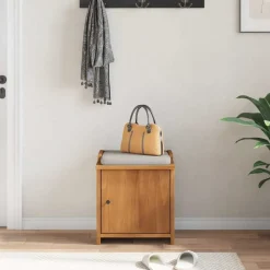 vidaXL Banc de couloir SANDNES 45x40x50 cm bois de pin massif