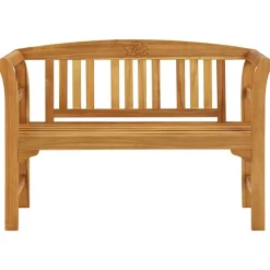 vidaXL Banc de jardin 114 cm bois d'acacia solide