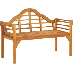 vidaXL Banc de jardin 125 cm Bois d'acacia solide