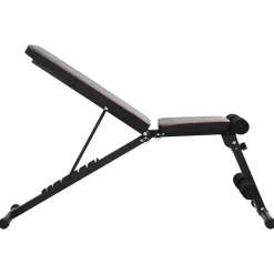 Entraînement & Fitness-vidaXL Banc de musculation Noir 131 x 41 x 110 cm