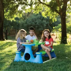 Mobilier Pour Bébés & Tout-Petits-vidaXL Banc de pique-nique pour enfants 89,5x84,5x48 cm Polypropylène