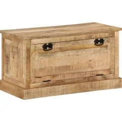 Bancs-vidaXL Banc de rangement de chaussures 85x40x45 cm Bois de manguier