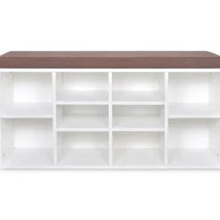 vidaXL Banc de rangement à chaussures 10 compartiments