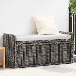 vidaXL Banc de rangement 110 x 40 x 50 cm Rotin