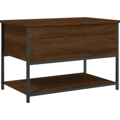 vidaXL Banc de rangement chêne marron 70x42,5x47 cm bois d'ingénierie